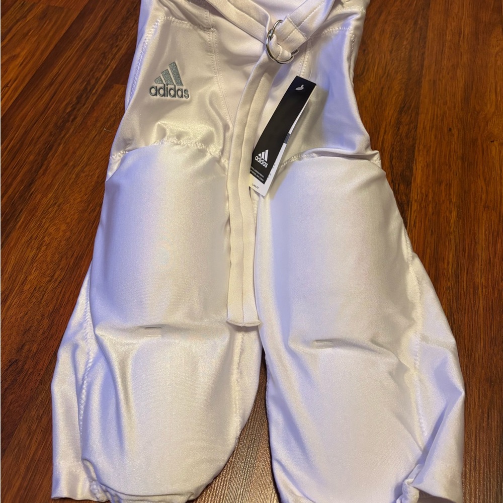 Adidas White Athletic Shorts